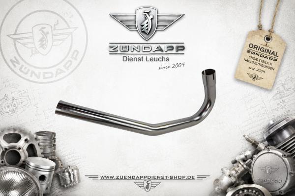 Zündapp Tuning Krümmer für Fuego Rennbirne, Anschluß 32 / 32mm !